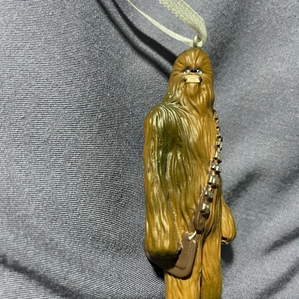 Chewbacca Wookiee Figure Hallmark Star Wars Christmas Ornament - No Box - EUC